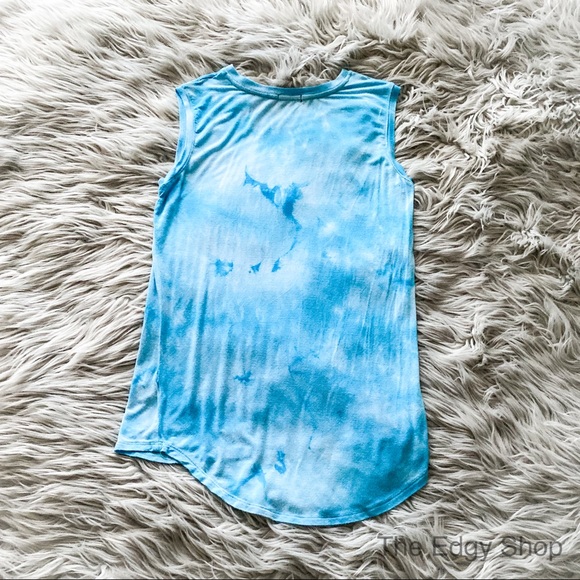 Chances R | Tie Dye Loose Fit Muscle Tank Top - Picture 2 of 5